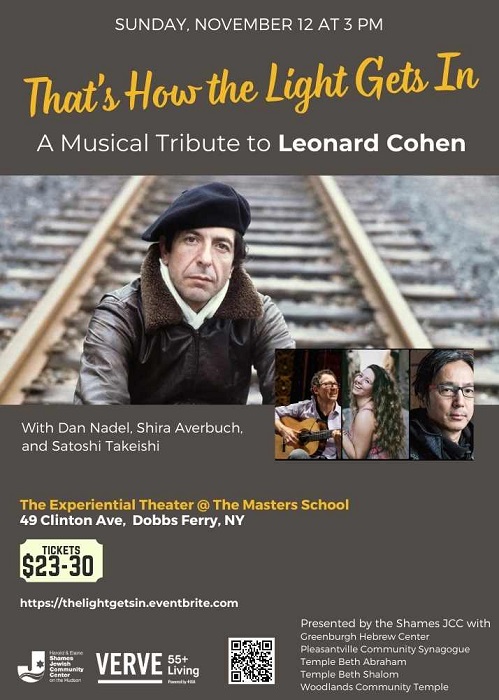 Shames JCC - That's How the Light Gets In: A Musical Tribute to Leonard Cohen
