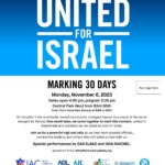 UJA Federation NY and JCRC - United for Israel Marking 30 Days