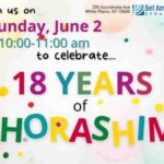 Shorashim: Celebrating 18 Years of Shorashim